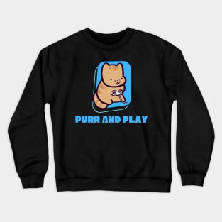 Purr And Play Crewneck Sweatshirt